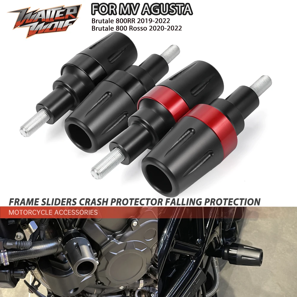 

Frame Sliders Crash Protector Falling Protection For MV Agusta Brutale/Dragster 800RC 800RR 800 Rosso Motorcycle Accessories
