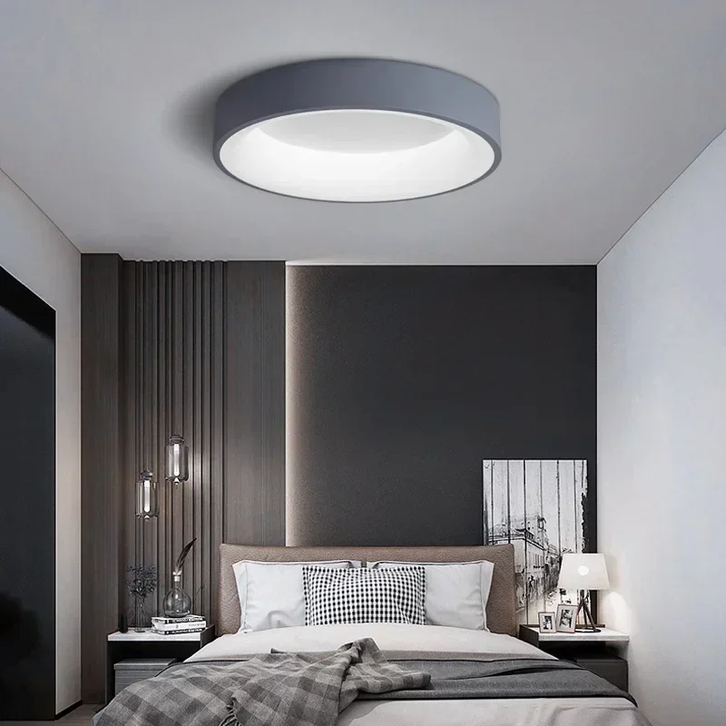 Remote Control Adjustable LED Ceiling Light for Bedroom, Living Room, or Hotel - Customizable Color Temperature & Brightness
