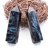 9cm Crystal Wand Natural Astrophyllite Obelisk Quartz Tower Fireworks Stone Gem Point Reiki Healing 1