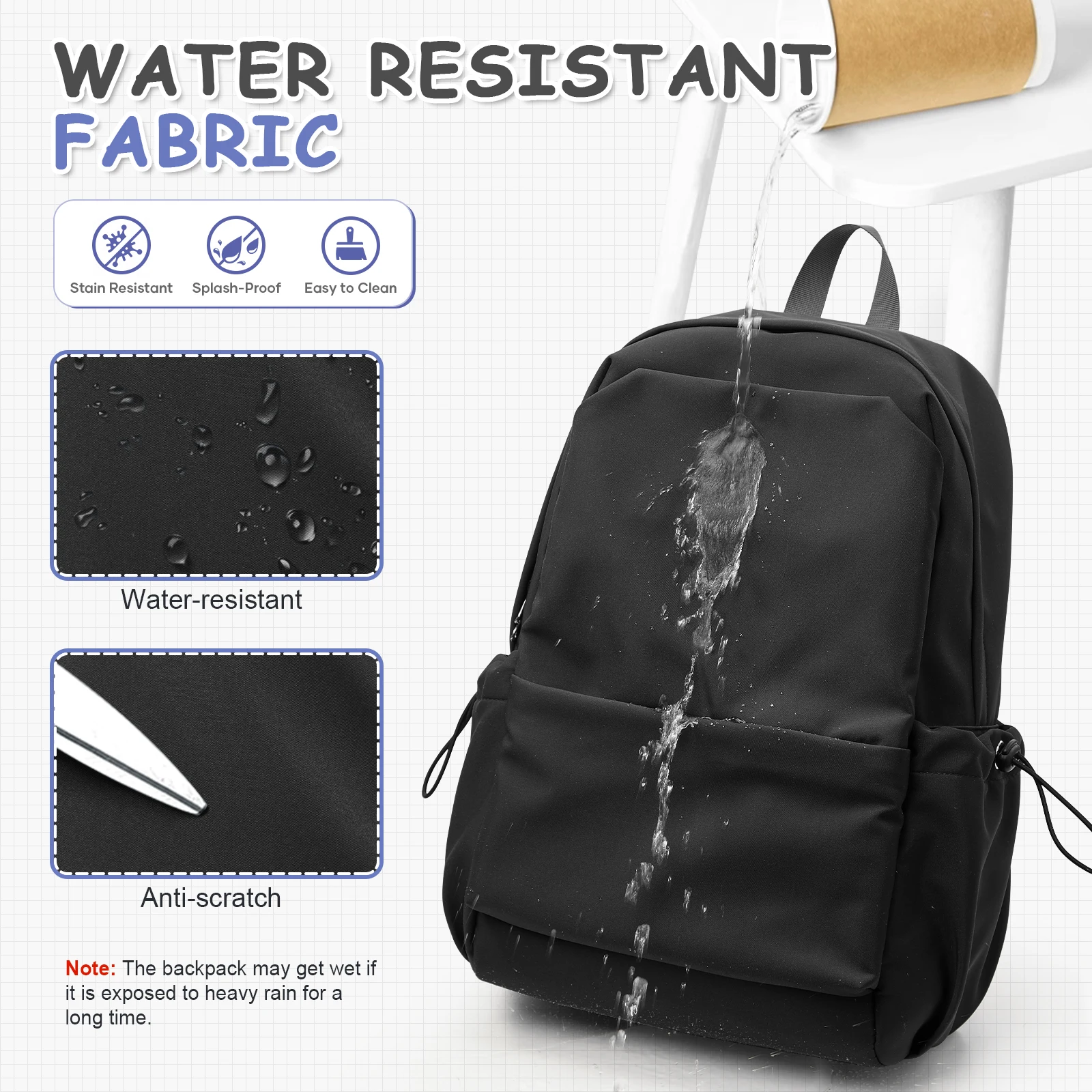 Lightweight Backpack for Women Men High School Middle Bookbag For Teenage Cute College Travel  Laptop Backpacks for Girls Boys