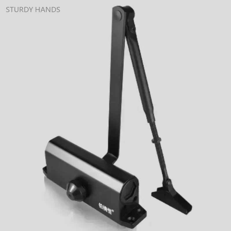 1 set of aluminum alloy automatic door closer hydraulic er device for household sliding doors fireproof fire door closer