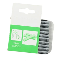 Tools Staples Nails 1000Pcs 12mm/8mm/10mm Brad Nails DIY Door Nail Household Packaging Silver T Shaped U Shape
