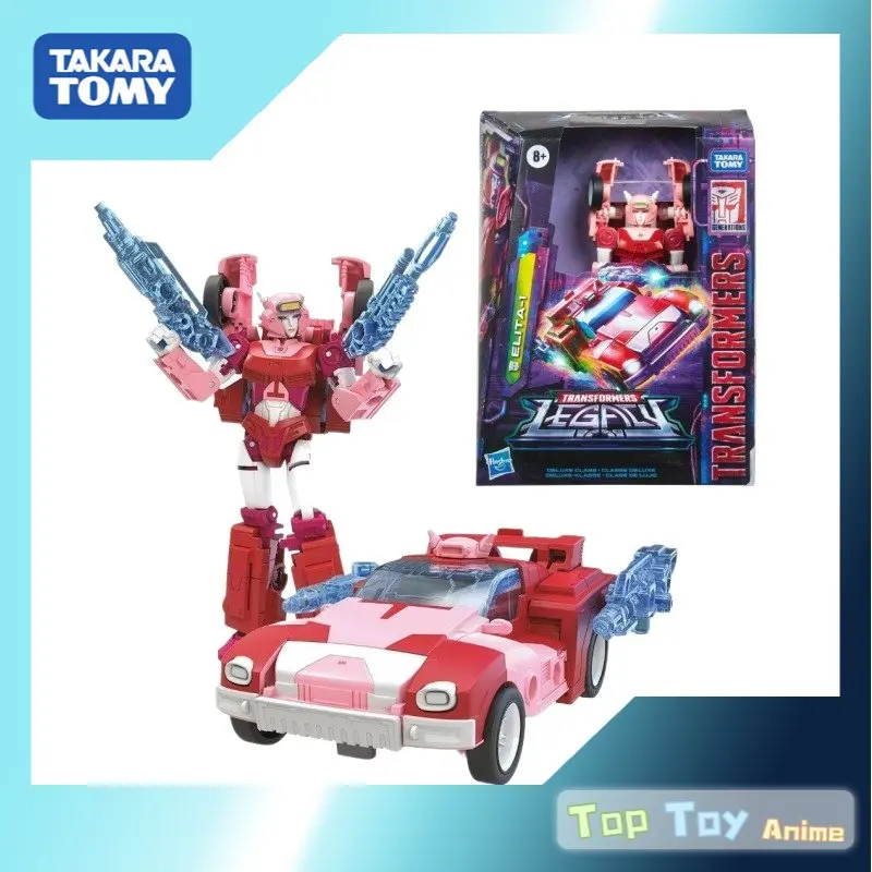 

Original Transformers Legacy Series ELITA-1 Deluxe Class Action Figures Transformable Model Kit Gifts Toys