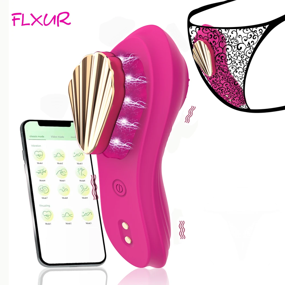 Wireless APP Wearable Bluetooth Vibrator Female Vibrating Egg Clitoris Stimulator Massager Vagina G-Spot Sex Toys for Women