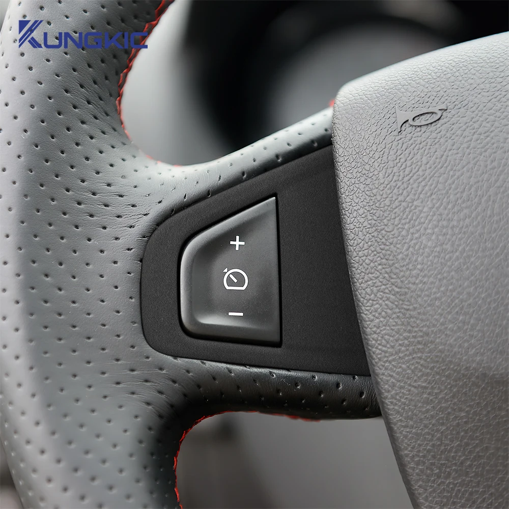 르노 플루언스 메간 3 RS 세닉 2009 2010 2011 2012 2013 2014 2015 상단 스웨이드 트림 LHD RHD 스티커 자동차 스티어링 휠