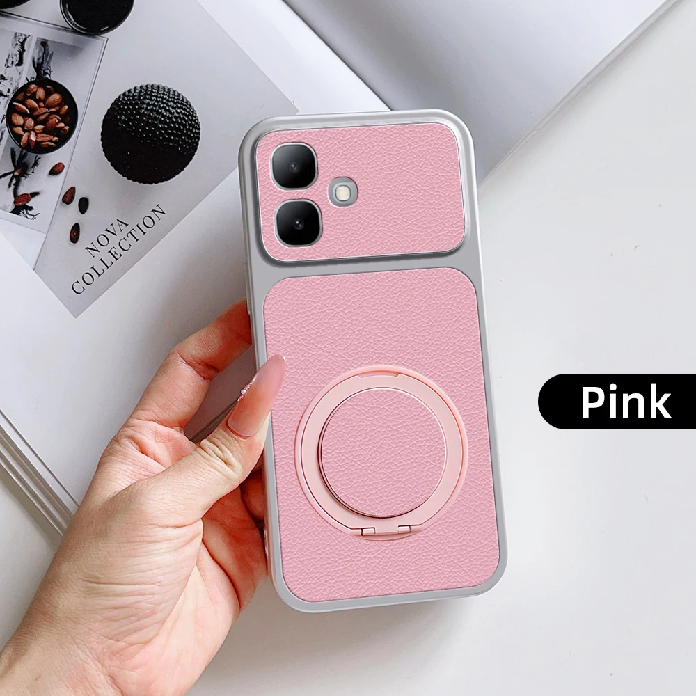 360° Rotating Magnetic Bracket Ultra-thin Case - Soft Back Cover