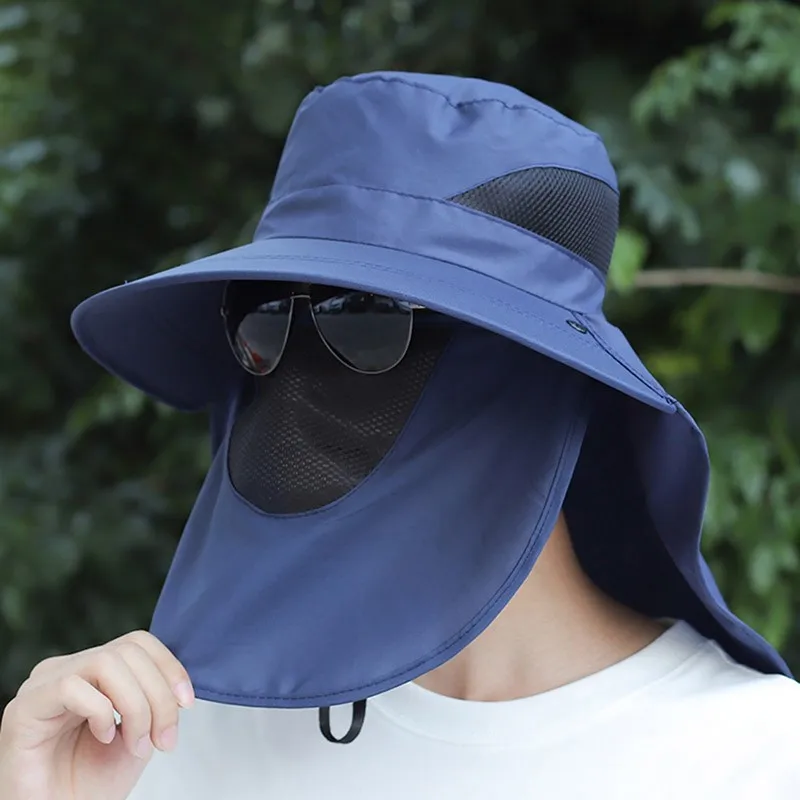 Summer Sun Hats Protection Outdoor Cap For Men Women Hiking  display picture 1
