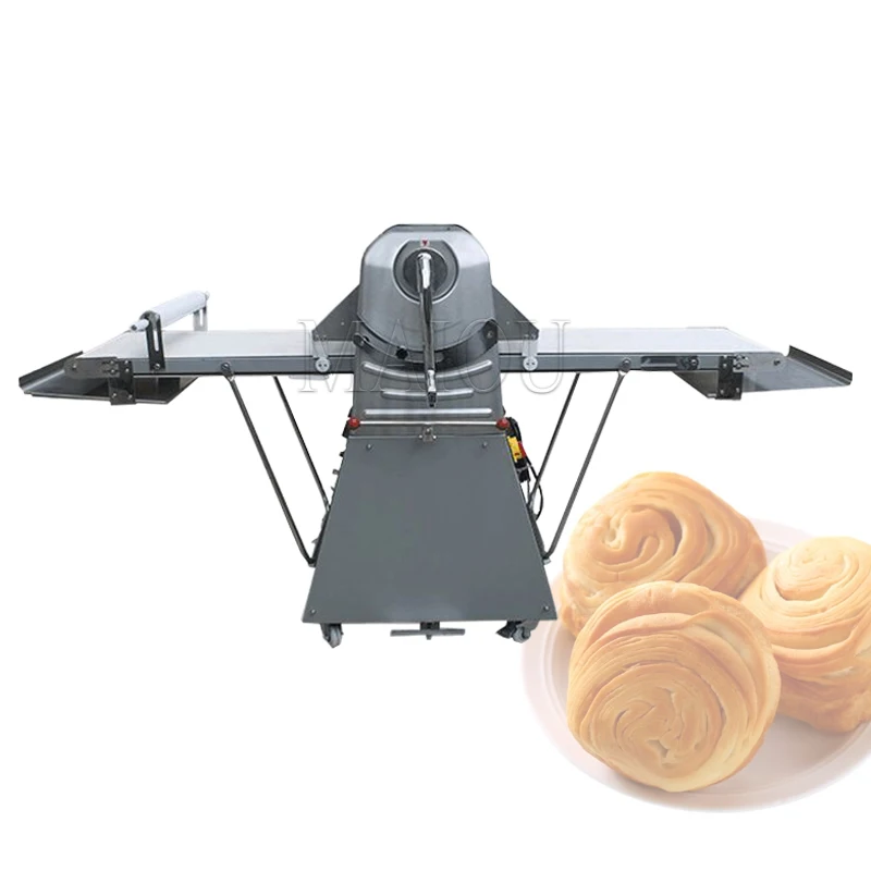 

Pastry Cake Shortening Machine Dough Pastry Sheeter Folding Machine Cookie Rolling Dough Sheeter Home Pizza Equipment
