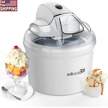 Electric Soft Serve Ice Cream Maker – Frozen Yogurt & Gelato Dessert Machine 1