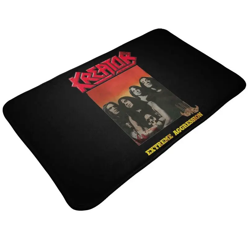 Kreator Extreme Aggression Album Cover Metal Band Mat Rug Carpet New Modern Door Mat Kitchen Mat Light Luxury