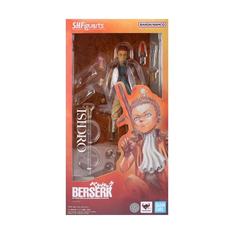 BANDAI Original Model Kit SHF BERSERK ISIDRO GRIFFITH Action