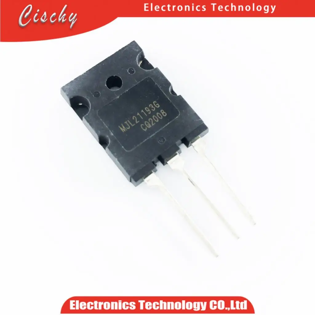 2pcs=1pair MJL21194G MJL21193G （1pcs MJL21193 + 1pcs MJL21194） 21194 21193 TO-264 16A250V TO-3P |