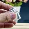 1PCS 5ML/10ML/15ML/20ML Cute Clear Glass Bottles with Cork Stopper Empty Spice Bottles Jars DIY Crafts Vials 2