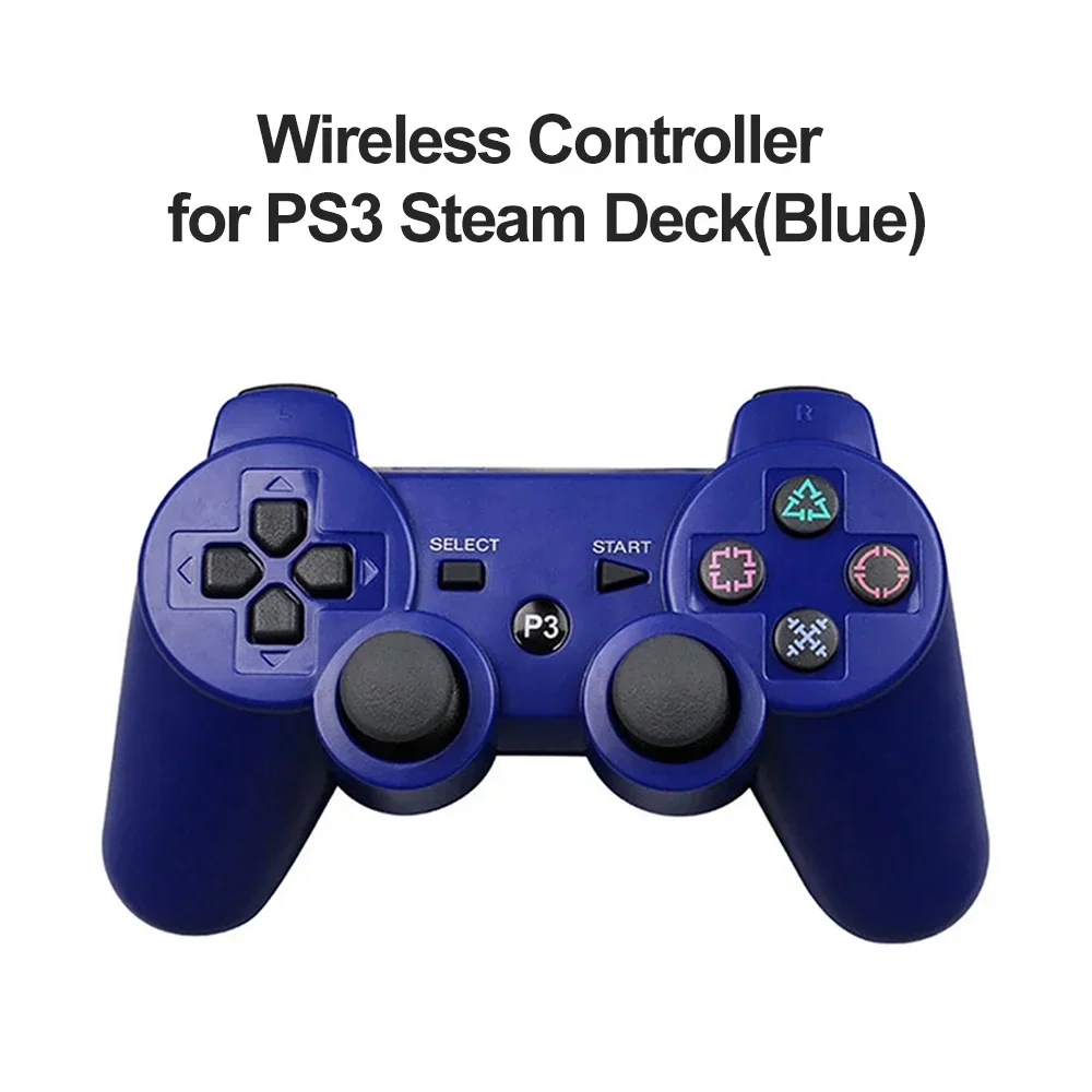 Bluetooth PS3 Wireless Gamepad Gamepad Vibration neutral Wireless Umweltschutz ABS-Material Schneeflockentaste Perfekt
