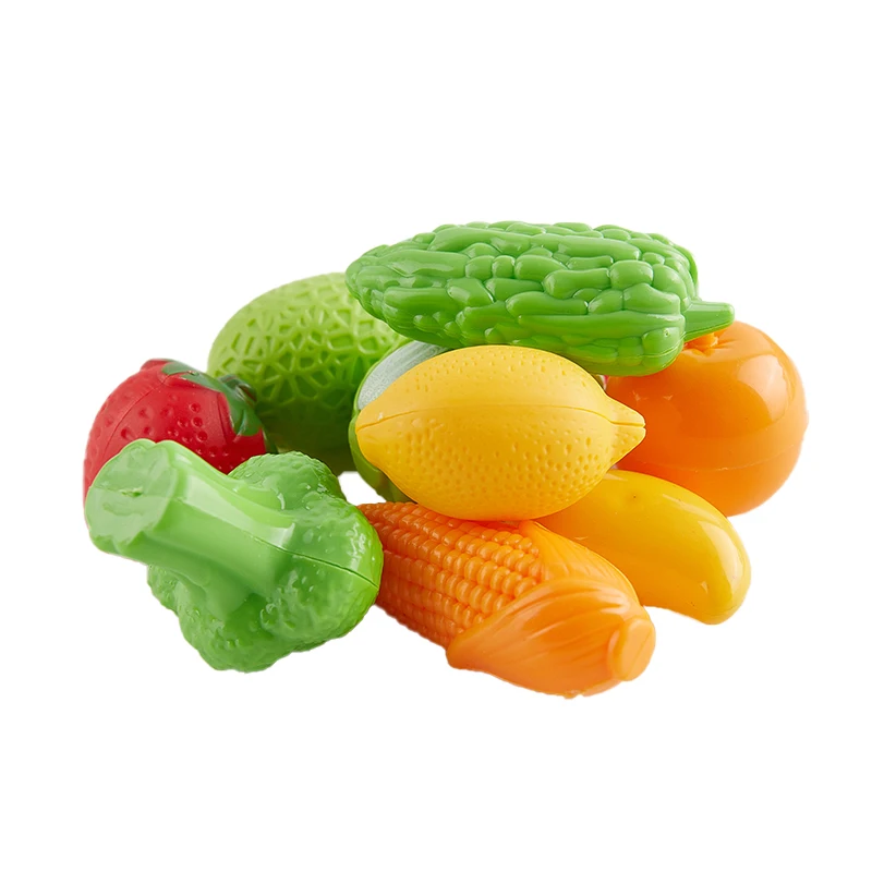 10pcs/lot Mini Simulation Foam Fruit And Vegetables Artificial Kitchen Toys For Children Pretend Play Toy Dollhouse Accessories images - 6