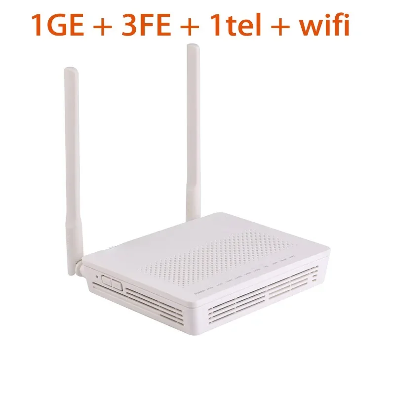 

100pcs NEW original HW EG8141A5 Gpon ONU FTTH modem router bare metal + adapter 1GE + 3FE + 1tel + wifi With English Software