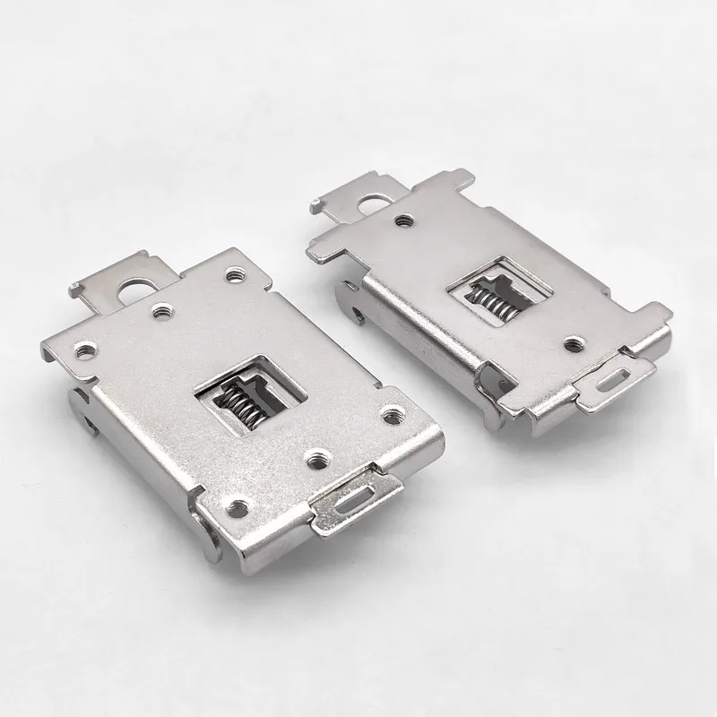 35mm Buckle DIN Rail Fixed Solid State Relay Clip Clamp Single-Phase Solid State Relay Mounting Rack Radiator Mouting Rack