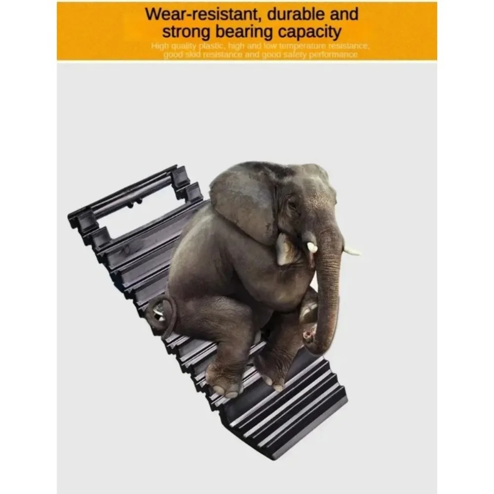 Car Wheel Anti-Skid Pad,Non-Slip Emergency Tire Traction Mat Plate for Snow Mud Ice Sand, Tire Traction Tools,Tire Grip Aids