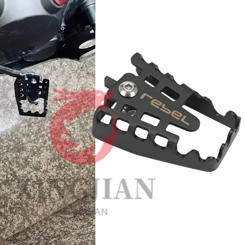 

Motorcycle Rear Foot Brake Lever Widened Anti Slip Pedal For HONDA REBEL CM500 CM300 Modification Accessories