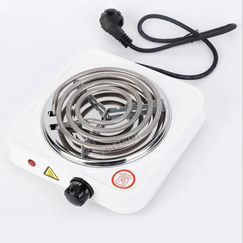SK5110 Home Kitchen Tabletop Two Burner Electric Stove Cooktop Coil Hot  Plate Cooker Portable 2KW - AliExpress