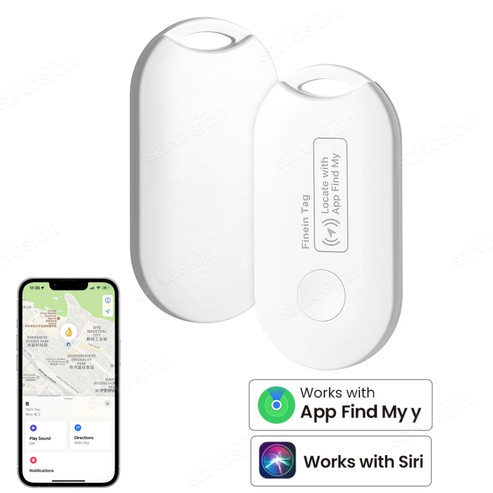 Mini GPS Tracker For Apple Find My APP Bluetooth-compatible Finder For IOS Keys Wallet Bags