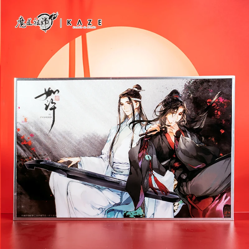 Mo Dao Zu Shi Wei Wuxian Lan Wangji Music Box MDZS Stand Badge Shikishi 4