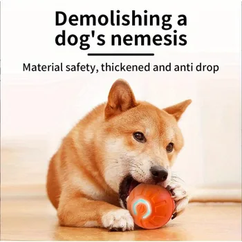 New Gravity Intelligent Jumping Ball Electric Charging Cat and Dog Toy Self Hi Pet Dog Toy Ball 5