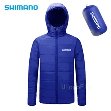 Shimano Fishing Jacket Men Winter Thermal Cotton Clothes Camping Mountaineering Fishing Clothing Windproof Daiwa Fishing Wear