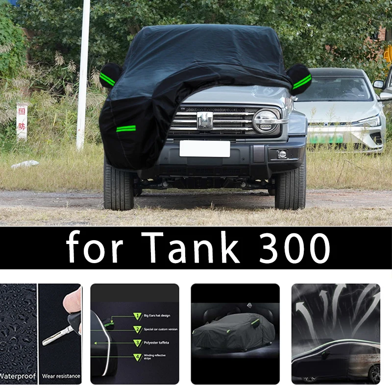 

For Tank 300 Protection Full Car Covers Snow Cover Sunshade Waterproof Dustproof Exterior Car accessories