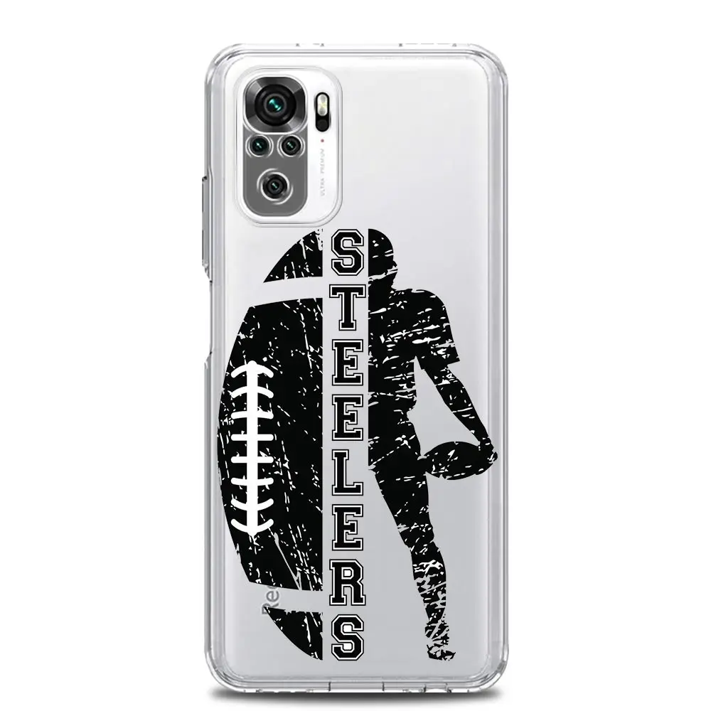 Clear Rugby Ball Phone Case Cover