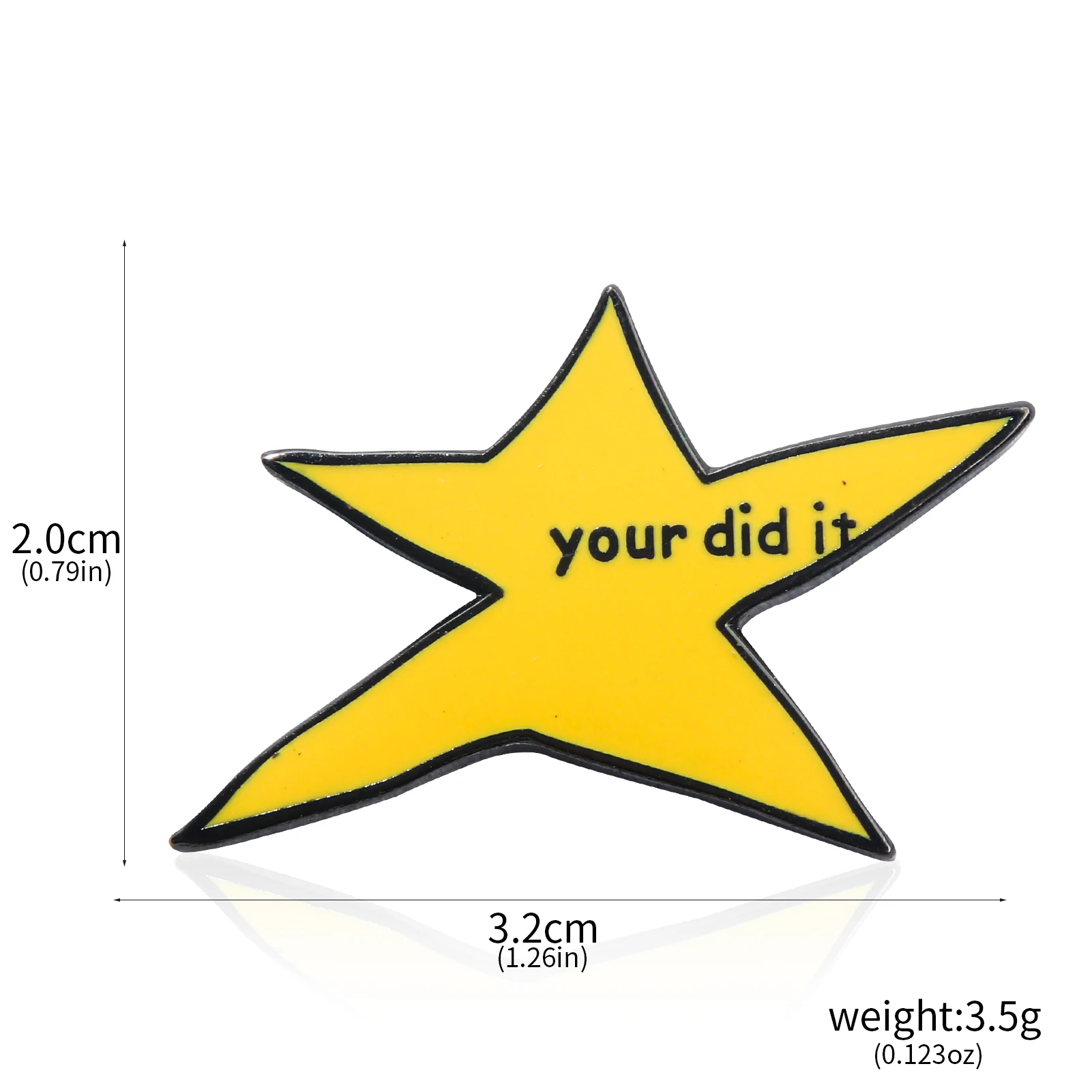 Your Did It Meme Star European American Fashion Enamel Pin Funny Metal Badge Brooch for Women Men Lapel Bag Jewelry Accessories