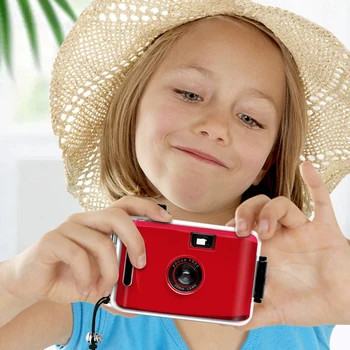 Retro Reusable 35MM Film Camera Waterproof Children Camera