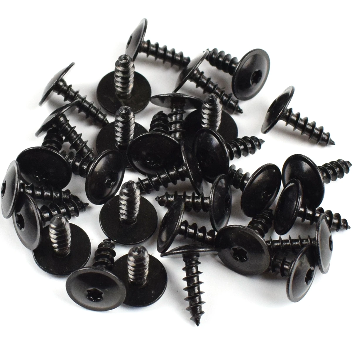 50 Pcs Self-Tapping Screws Bolt Retainers With Wrench For Car Undertray Mudguards Auto Accessories