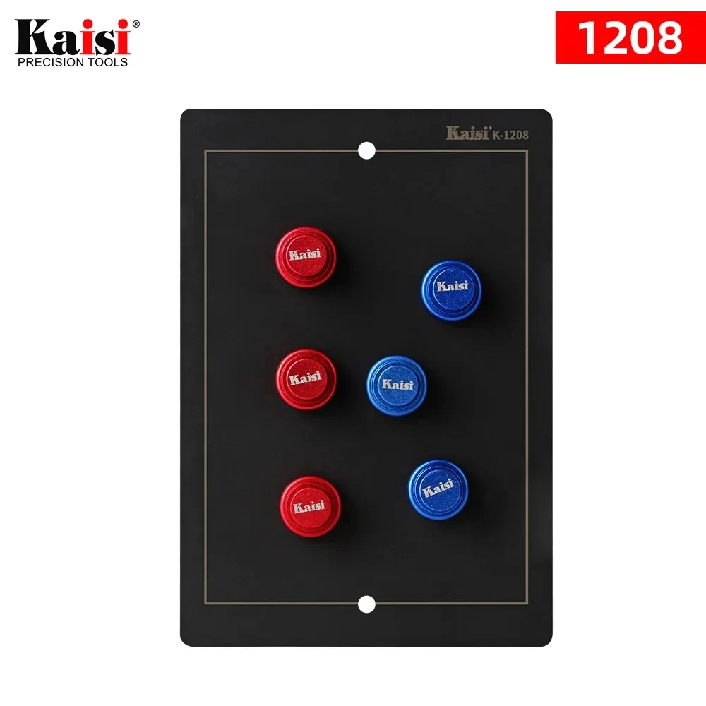 Kaisi K-1208 범용 PCB 보드 거치대 고정장치, 납땜 플랫폼용 이동식 PCB 마그네틱 고정장치 전화 메인 보드 수리 도구