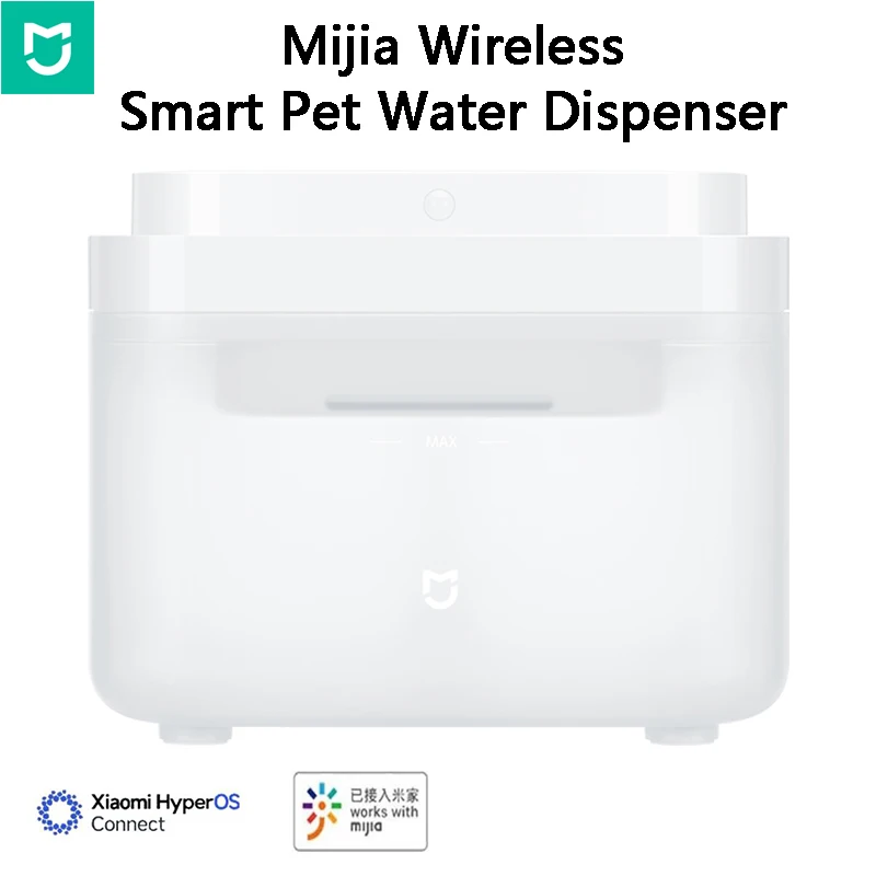 

Mijia Wireless Smart Pet Water Drinking Dispenser Fountain Dog Cat Automatic Pet Mute Drink Feeder Bowl for Mi Home APP Filter