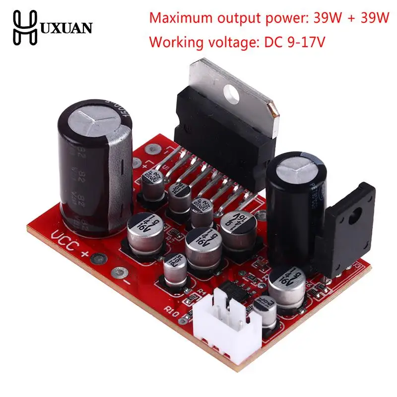 

TDA7379 Stereo Power Amplifier Board Module DC 12V 39W+39W NE5532 Preamp Speaker Sound Board Volume Control Module