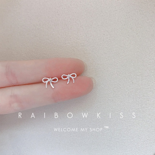 Minimalism Mini S925 Silver Earrings Gold Plated Stud Earring Star Moon Korea Women Earrings 2022 Cute Trend For Teens