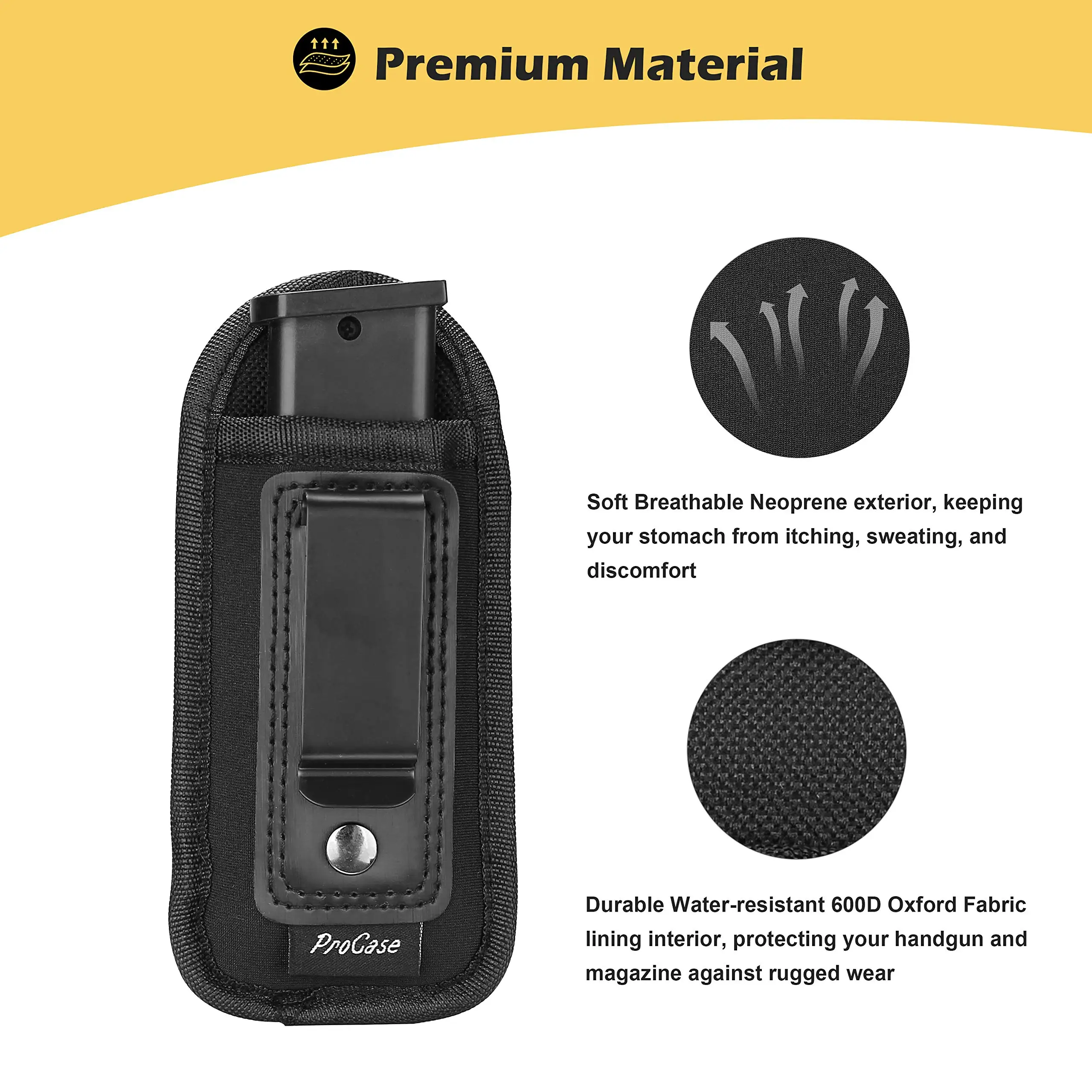 Concealed Carry Magazine Holster for 9mm 40 45