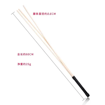 60cm Straight Rattan Prop Whip Flogger Cane Kinky Riding Crop Sticks Paddle BDSM Flirting Sex Toys for Couple Foreplay 3