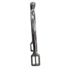 Zinc Alloy Spurs Riding Ladies Spur With Strap15mm Short Shank Ball End English Children Spurs HorseTack 4