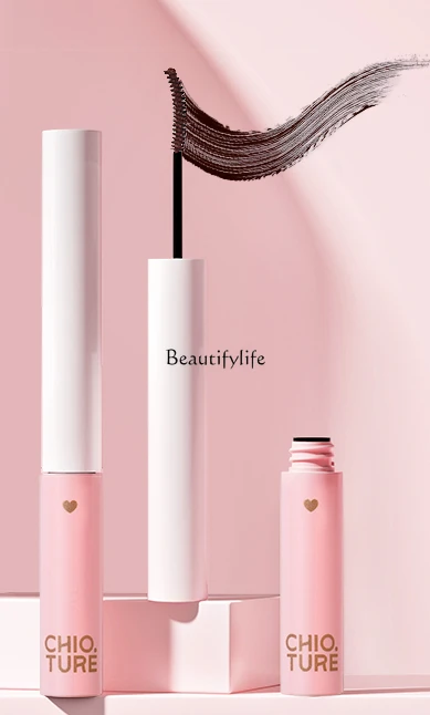 

Mascara Long Curling Waterproof Easy to Color Bruch Head Extremely Fine Not Easy to Smudge Makeup