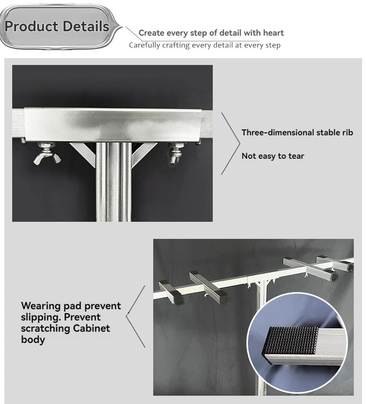 Dual Pole 2.7m Precise Positioning Hanging Cabinet Installation Support Artifact