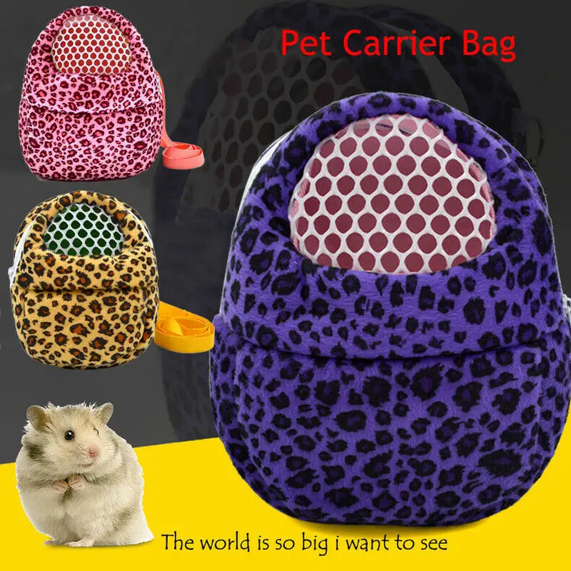 

Small Pet Carrier Pocket Hamster Rat Cat Hedgehog Rabbit Ferret Sleeping Travel Bag Hanging for Pets Product