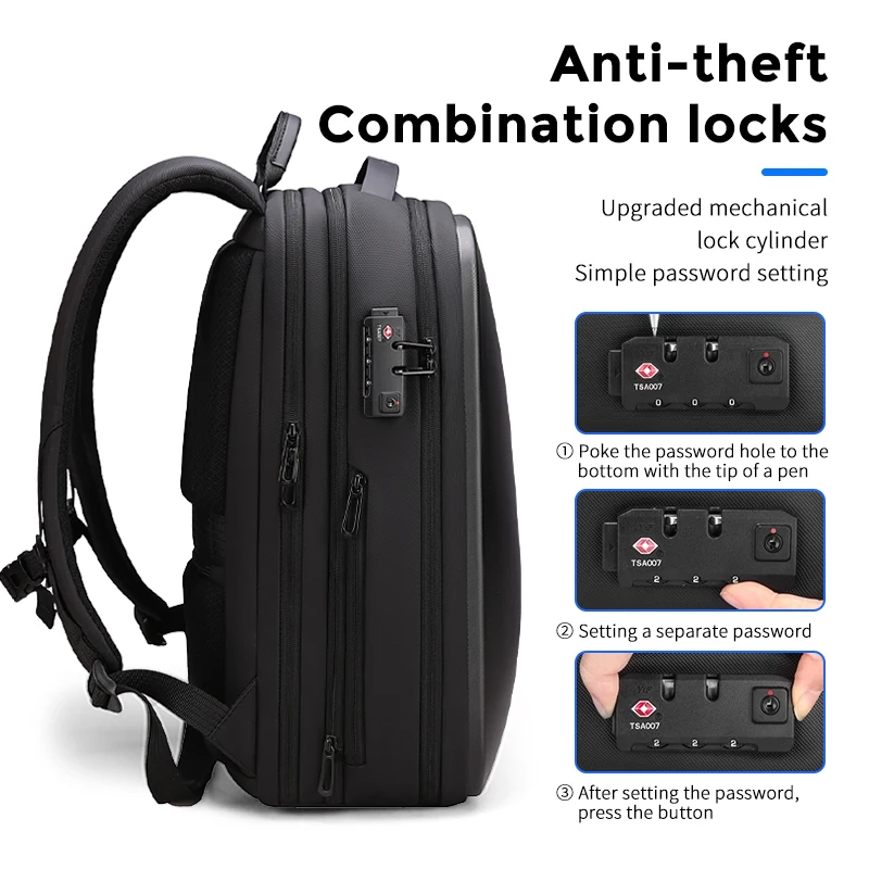 Backpack tactical backpack travel backpack business backpack Men Waterproof School Travel Anti-Theft Fit For 15.6