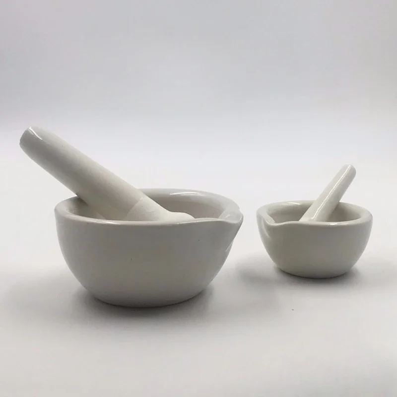 Salt and Pepper Grinder Nut Spice Grinder Herb Grinder Pepper Grinder Herb Spice Grinder Household Ceramic Mortar and Pestle Set Grinding Bowls for Kitchen Spices Teas Garlic Pepper Grinder Mini Herb Mills Mulit Size