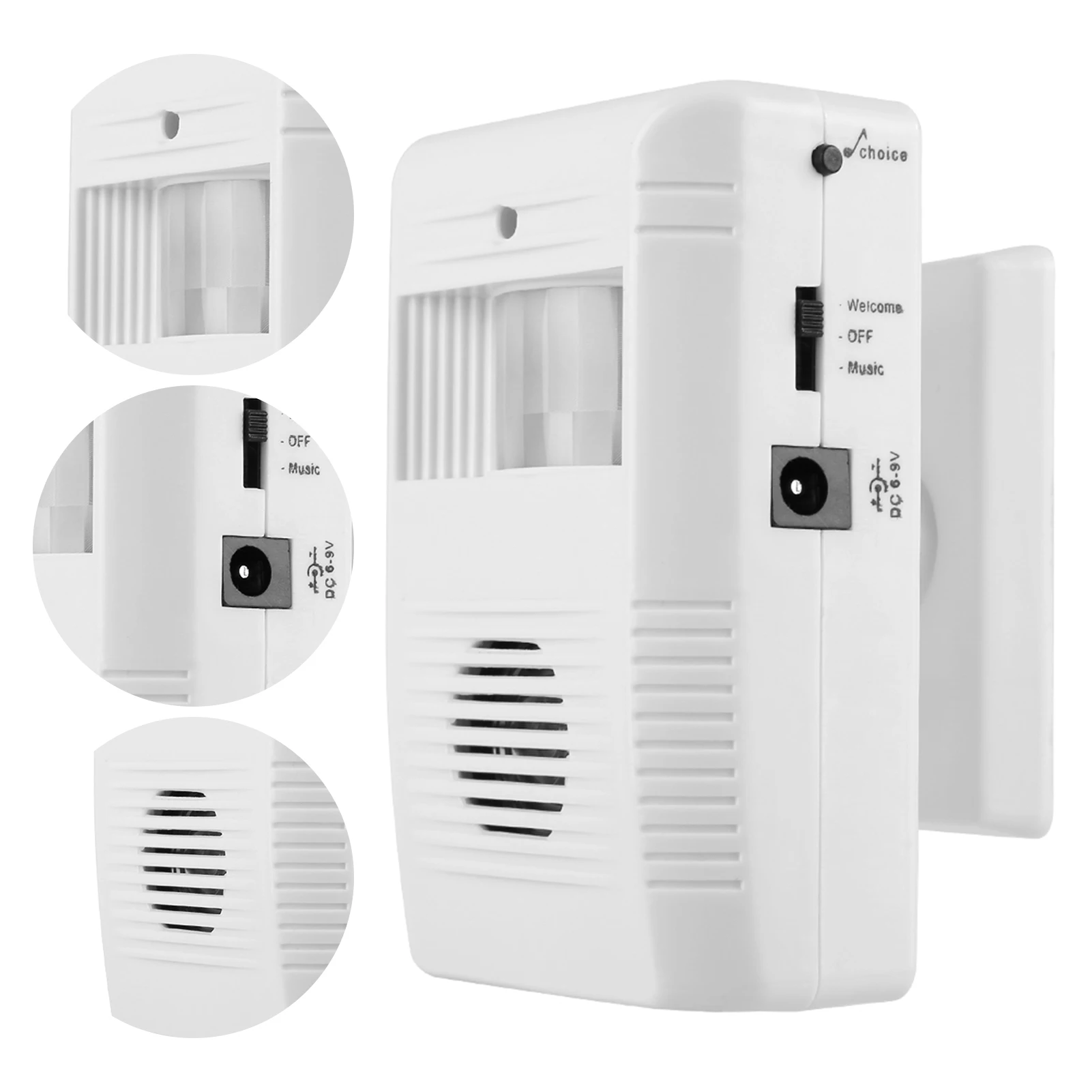 16 Music IR Motion Independent Sensor Store Home Welcome Door Bell Entry Alarm Sensor