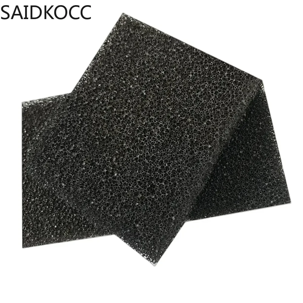SAIDKOCC RVC Reticulated Glass Carbon Sponge Three-dimensional Scientific Research Foam Carbon Electrode Application
