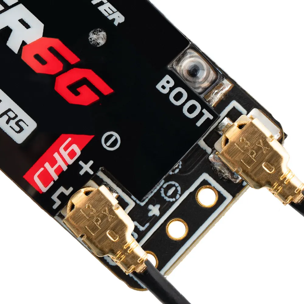 RadioMaster ER6G/ER6GV Récepteur ELRS pour Planeur RC - 6 Canaux PWM