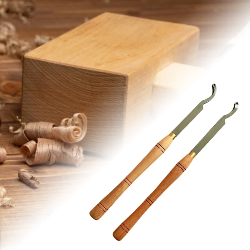 TASP HSS Wood Turning Chisel Spindle Bowl Gouge Woodturning Tools Lathe  Accessories with Walnut Handle for Woodworking Hobbies