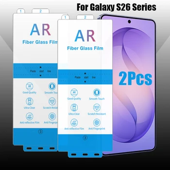 2 pezzi di protezione per schermo anteriore antiriflesso AR per Samsung Galaxy S26 Plus Ultra S26U HD, pellicola protettiva, facile installazione + strumento